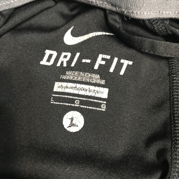 Mens Nike Dry Fit Athletic Shorts Black Size Large - Picture 6 of 6